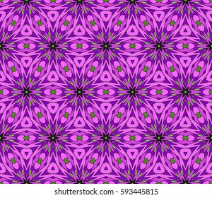 Seamless patterns . Vintage decorative ethnic floral ornament. vector illustration. oriental design for print, wallpaper, decor, fabric, textile
