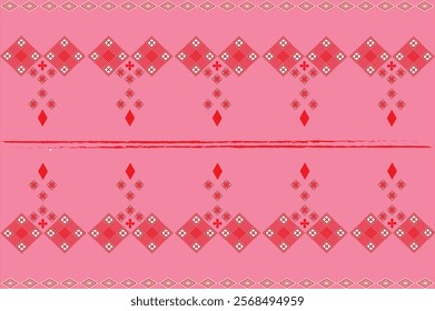  seamless pattern,shapes pattern,pink shapes pattern,fabric pattern,thai pattern