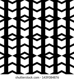 Seamless pattern.Simple shapes backdrop. Tribal wallpaper. Rhombuses, chevrons vector. Ethnic ornament. Mosaics background. Geometric motif. Folk image. Digital paper, web design, textile print.