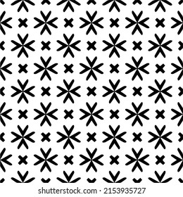 seamless pattern.Simple stylish abstract geometric background. Monochrome image. Black and white color. Design for decor, prints, textile or wrapping.Design element for prints. 