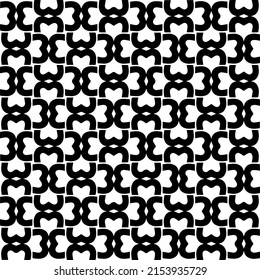 seamless pattern.Simple stylish abstract geometric background. Monochrome image. Black and white color. Design for decor, prints, textile or wrapping.Design element for prints. 