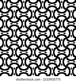 seamless pattern.Simple stylish abstract geometric background. Monochrome image. Black and white color. Design for decor, prints, textile or wrapping.Design element for prints. 