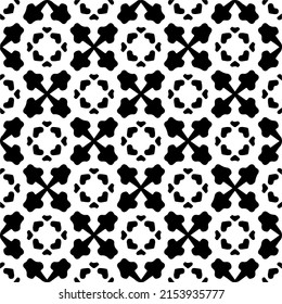 patrón sin costuras.Sencillo fondo geométrico abstracto y elegante. Imagen monocroma. Color blanco y negro. Diseño para decoración, impresiones, textiles o envoltura.Elemento de diseño para impresiones. 