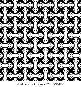 seamless pattern.Simple stylish abstract geometric background. Monochrome image. Black and white color. Design for decor, prints, textile or wrapping.Design element for prints. 