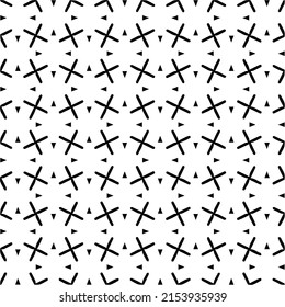 seamless pattern.Simple stylish abstract geometric background. Monochrome image. Black and white color. Design for decor, prints, textile or wrapping.Design element for prints. 