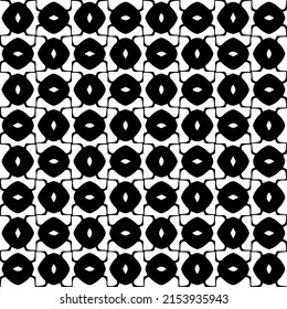 seamless pattern.Simple stylish abstract geometric background. Monochrome image. Black and white color. Design for decor, prints, textile or wrapping.Design element for prints. 