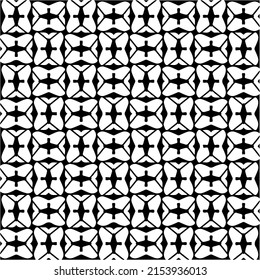 seamless pattern.Simple stylish abstract geometric background. Monochrome image. Black and white color. Design for decor, prints, textile or wrapping.Design element for prints. 