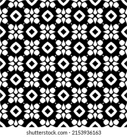 seamless pattern.Simple stylish abstract geometric background. Monochrome image. Black and white color. Design for decor, prints, textile or wrapping.Design element for prints. 
