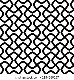 seamless pattern.Simple stylish abstract geometric background. Monochrome image. Black and white color. Design for decor, prints, textile or wrapping.Design element for prints. 