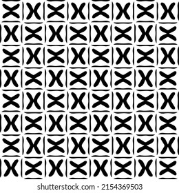 seamless pattern.Simple stylish abstract geometric background. Monochrome image. Black and white color. Design for decor, prints, textile or wrapping.Design element for prints. 