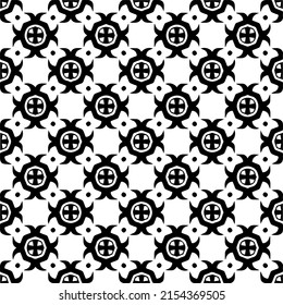 seamless pattern.Simple stylish abstract geometric background. Monochrome image. Black and white color. Design for decor, prints, textile or wrapping.Design element for prints. 