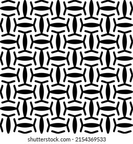 seamless pattern.Simple stylish abstract geometric background. Monochrome image. Black and white color. Design for decor, prints, textile or wrapping.Design element for prints. 