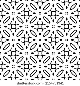 seamless pattern.Simple stylish abstract geometric background. Monochrome image. Black and white color. Design for decor, prints, textile or wrapping.Design element for prints. 