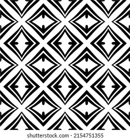 seamless pattern.Simple stylish abstract geometric background. Monochrome image. Black and white color. Design for decor, prints, textile or wrapping.Design element for prints. 