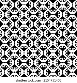 seamless pattern.Simple stylish abstract geometric background. Monochrome image. Black and white color. Design for decor, prints, textile or wrapping.Design element for prints. 