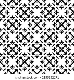 seamless pattern.Simple stylish abstract geometric background. Monochrome image. Black and white color. Design for decor, prints, textile or wrapping.Design element for prints. 