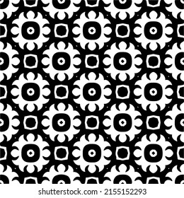 seamless pattern.Simple stylish abstract geometric background. Monochrome image. Black and white color. Design for decor, prints, textile or wrapping.Design element for prints. 