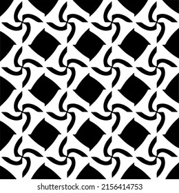 seamless pattern.Simple stylish abstract geometric background. Monochrome image. Black and white color. Design for decor, prints, textile or wrapping.Design element for prints. 