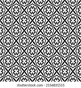 nahtloses Muster.Einfache, abstrakte, geometrische Hintergrundfarbe. Einfarbiges Bild. Schwarz-Weiß-Farbe. Design für Dekoration, Drucke, Textilien oder Umhüllung.Design Element für Drucke. 
