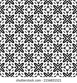 seamless pattern.Simple stylish abstract geometric background. Monochrome Picture. Black and white color. Design for decor, prints, textile or wrapping.Design element for prints. 