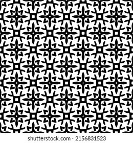 seamless pattern.Simple stylish abstract geometric background. Monochrome Picture. Black and white color. Design for decor, prints, textile or wrapping.Design element for prints. 