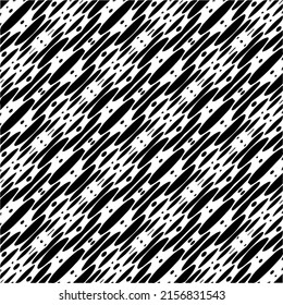 seamless pattern.Simple stylish abstract geometric background. Monochrome Picture. Black and white color. Design for decor, prints, textile or wrapping.Design element for prints. 