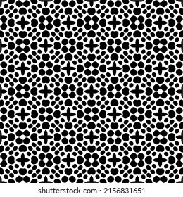 seamless pattern.Simple stylish abstract geometric background. Monochrome Picture. Black and white color. Design for decor, prints, textile or wrapping.Design element for prints. 
