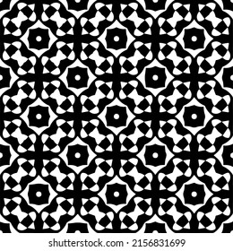 patrón sin costuras.Sencillo fondo geométrico abstracto y elegante. Imagen monocroma. Color blanco y negro. Diseño para decoración, impresiones, textiles o envoltura.Elemento de diseño para impresiones. 