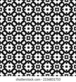 seamless pattern.Simple stylish abstract geometric background. Monochrome Picture. Black and white color. Design for decor, prints, textile or wrapping.Design element for prints. 