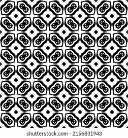 seamless pattern.Simple stylish abstract geometric background. Monochrome Picture. Black and white color. Design for decor, prints, textile or wrapping.Design element for prints. 