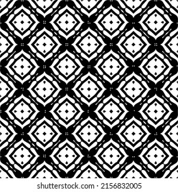 seamless pattern.Simple stylish abstract geometric background. Monochrome Picture. Black and white color. Design for decor, prints, textile or wrapping.Design element for prints. 
