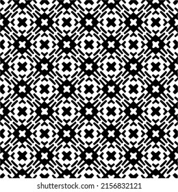seamless pattern.Simple stylish abstract geometric background. Monochrome Picture. Black and white color. Design for decor, prints, textile or wrapping.Design element for prints. 