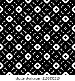 seamless pattern.Simple stylish abstract geometric background. Monochrome Picture. Black and white color. Design for decor, prints, textile or wrapping.Design element for prints. 