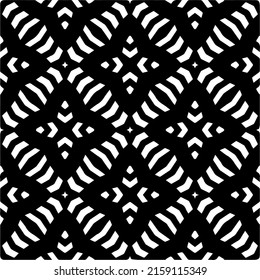 seamless pattern.Simple stylish abstract geometric background. Monochrome Picture. Black and white color. Design for decor, prints, textile or wrapping.Design element for prints. 