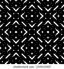 seamless pattern.Simple stylish abstract geometric background. Monochrome Picture. Black and white color. Design for decor, prints, textile or wrapping.Design element for prints. 