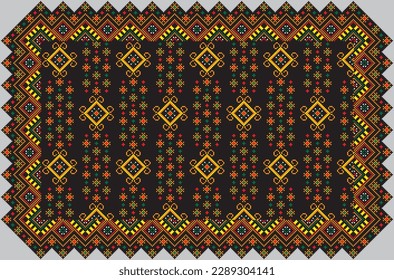 Seamless Pattren, Culture Fabric Pattern - Traditional Indus Valley wardrobe - print ready format.