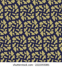 Seamless Paving Stone Pattern With Rows Shifting