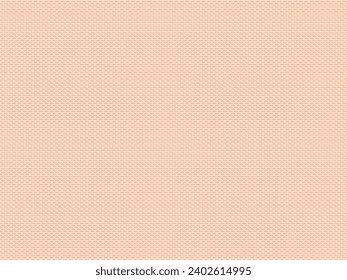 Seamless peach fuzz color fabric pattern. vector design. Color of the year 2024