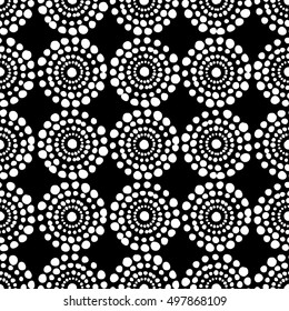 Seamless pebbles pattern. Print. Repeating background. Cloth design, wallpaper.