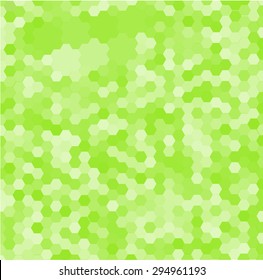 Seamless Pentagon Background Pattern Green Color
