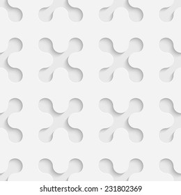Seamless Perforated Background