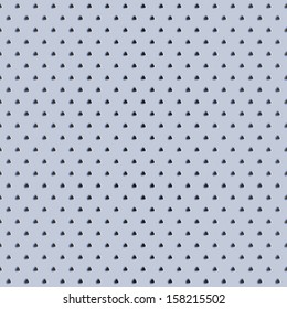 Seamless perforated metal pattern - triangle holes