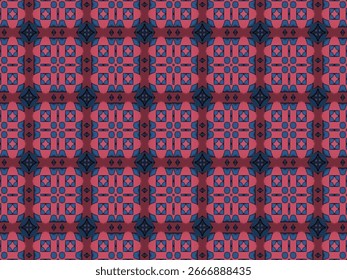 Perspectiva sin costuras Decoración Textil Diseño Visual Fondo de pantalla de Lujo Interior Paño Simétrico Moda Digital Forma de Plantilla Textura Interminable Tela de Arte Gráfico Patrón de Fondo Geométrico.