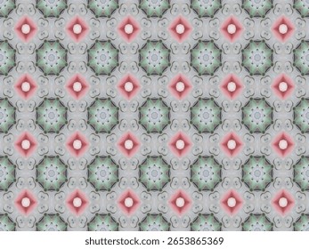 Seamless Perspective Texture Decoration Endless Luxury Cloth Fashion Digital Art Tile Interior Graphic Geometric Textile Background Wallpaper Fabric Design Visual Template Shape Symmetric Pattern.