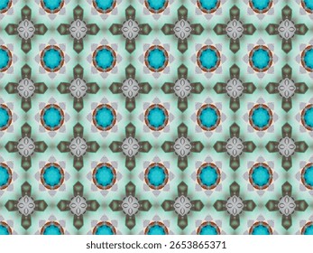 Perspectiva sin costuras Textura Decoración Tela de lujo sin fin Moda Arte digital Azulejo Interior Gráfico Geométrico Textil Fondo Fondo de pantalla Diseño de la tela Plantilla visual Forma Patrón simétrico.