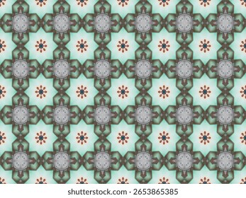 Seamless Perspective Texture Decoration Endless Luxury Cloth Fashion Digital Art Tile Interior Graphic Geometric Textile Background Wallpaper Fabric Design Visual Template Shape Symmetric Pattern.