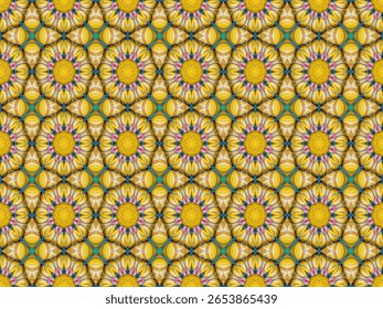 Seamless Perspective Texture Decoration Endless Luxury Cloth Fashion Digital Art Tile Interior Graphic Geometric Textile Background Wallpaper Fabric Design Visual Template Shape Symmetric Pattern.