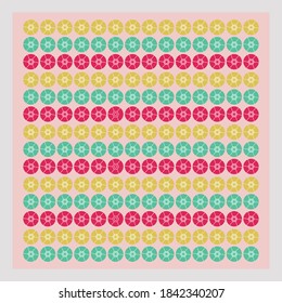 seamless pettern design and text tile design  