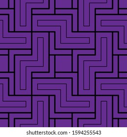 Seamless picture, geometric repeating pattern, simple print, monochrome colors, gray mosaic, parallel lines, popular picture