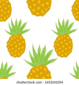 fondo de piña transparente, amarillo, color moderno